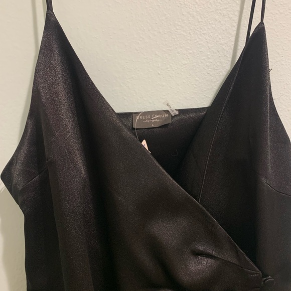 NWT Black Ruffle Dress - Picture 3 of 9